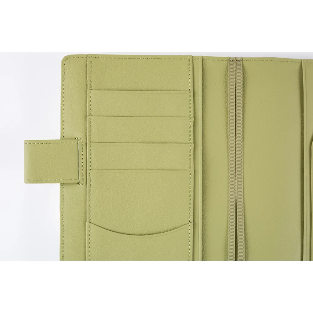 Hobonichi Techo 2026 - A5 Cover Only - Leather: Sage Green - Image 7