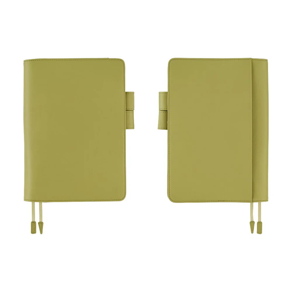 Hobonichi Techo 2026 - A5 Cover Only - Leather: Sage Green - Image 9