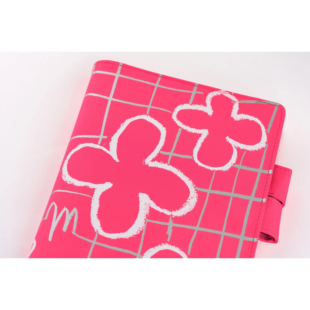 Hobonichi Techo 2026 - A5 Cover Only - Makoto Matsubayashi: Pink Flowers - Image 5