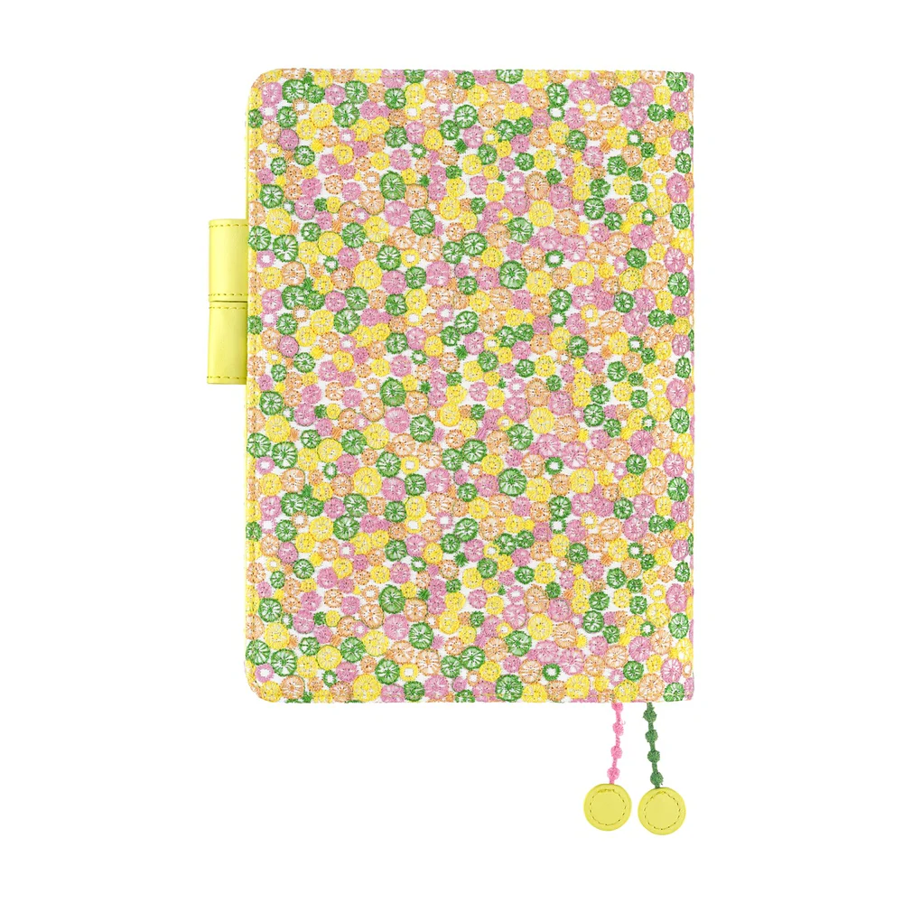 Hobonichi Techo 2026 - A5 Cover Only - mina perhonen: skyful (Yellow) - Image 2