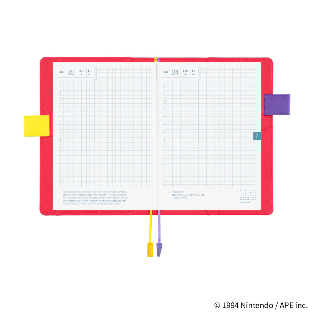 Hobonichi Techo 2026 - A5 Cover Only - MOTHER: Mr. Saturn (Doing Fine) - Image 10