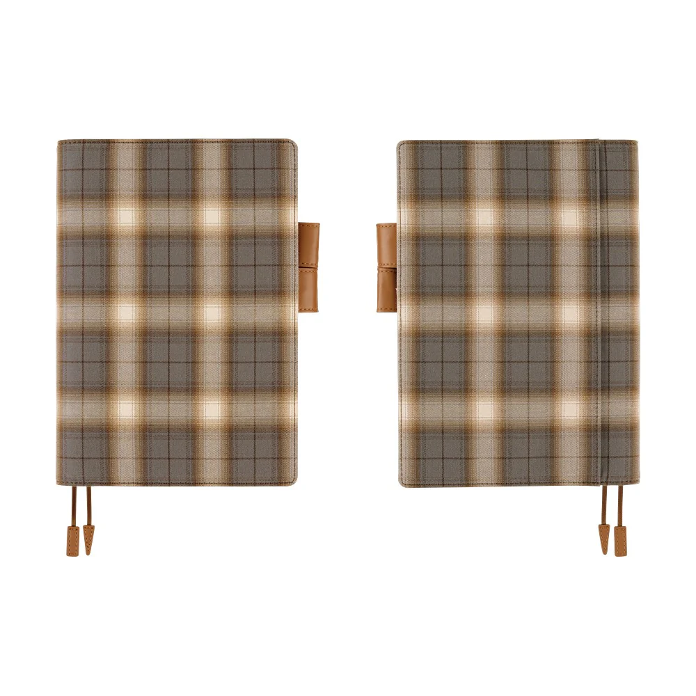 Hobonichi Techo 2026 - A5 Cover Only - Shirt Fabric: Foggy Plaid - Image 8