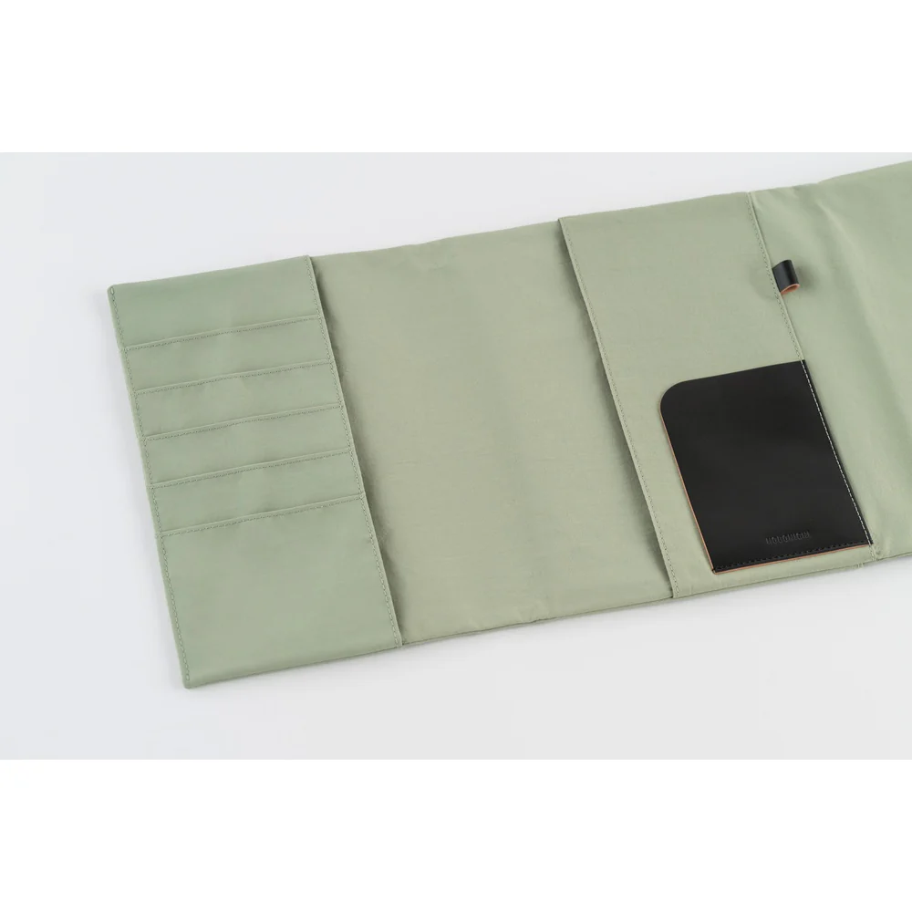 Hobonichi Techo 2026 - A5 Cover Only - Tragen: Oakmoss - Image 9