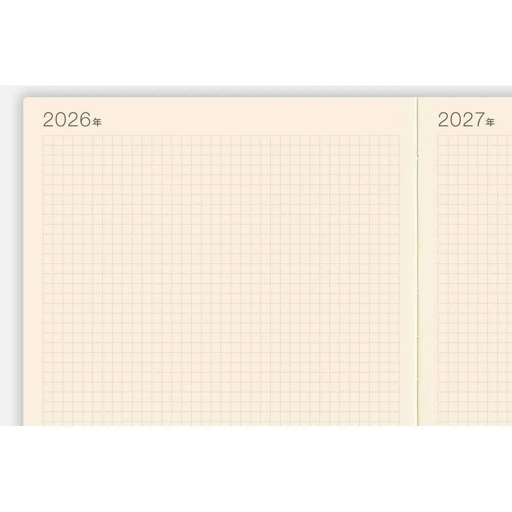 Hobonichi Techo 2026 - A5 Large Japanese - 5-Year Techo Planner Book (2026 - 2030) - Image 4