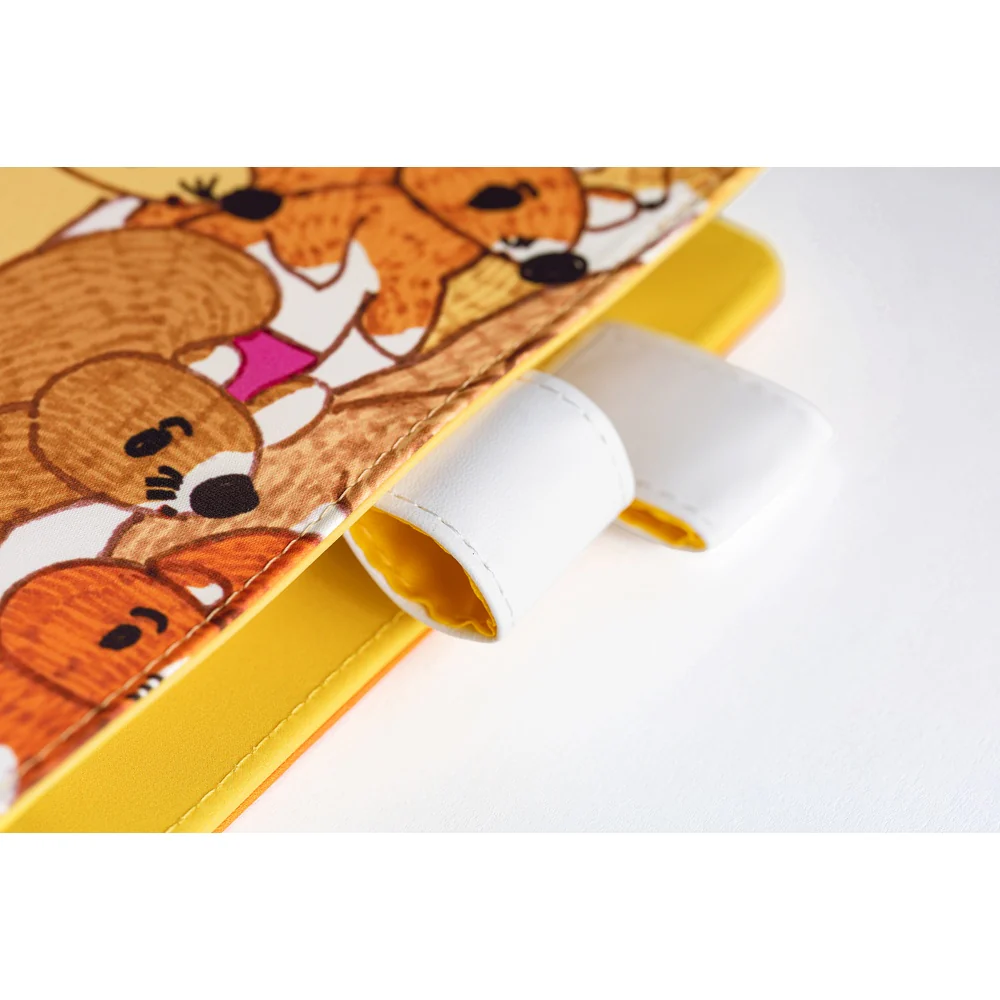 Hobonichi Techo 2026 - A6 Cover Only - 100%ORANGE: Squirrel Squadron - Image 6