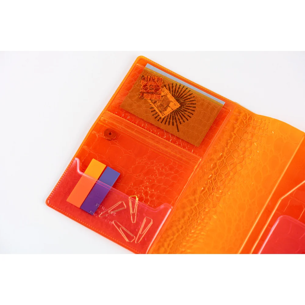 Hobonichi Techo 2026 - A6 Cover Only - beautiful people: Nothing to Hide (Orange) - Image 8