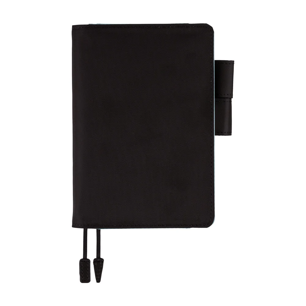 Hobonichi Techo 2026 - A6 Cover Only - Colors: Black x Clear Blue