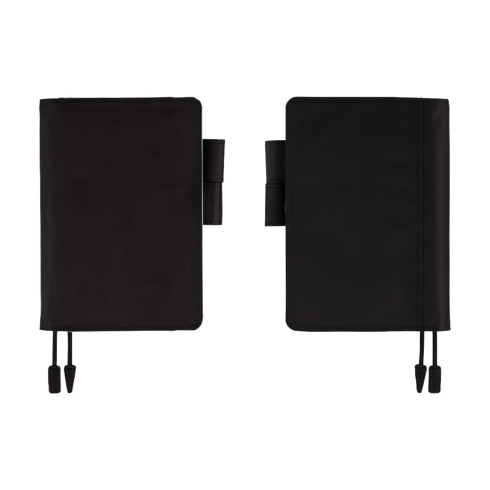 Hobonichi Techo 2026 - A6 Cover Only - Colors: Black x Clear Blue - Image 6