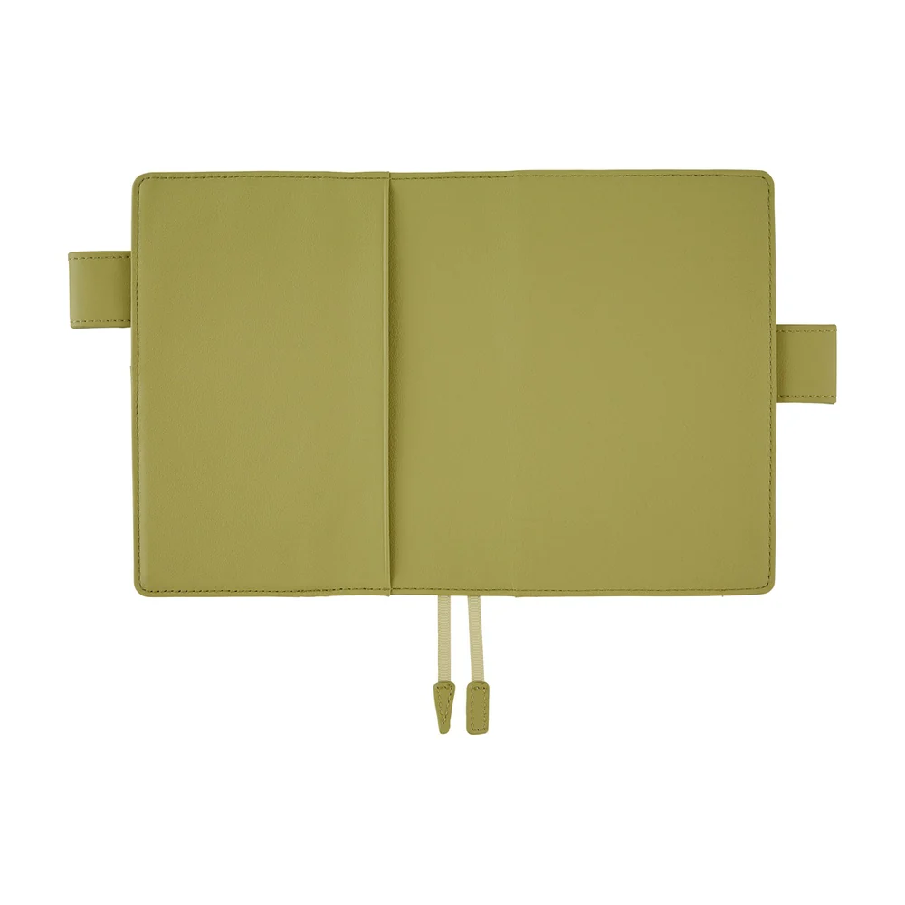 Hobonichi Techo 2026 - A6 Cover Only - Leather: Sage Green - Image 4