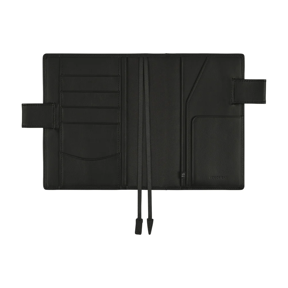 Hobonichi Techo 2026 - A6 Cover Only -  Leather: TS Basic - Black - Image 4