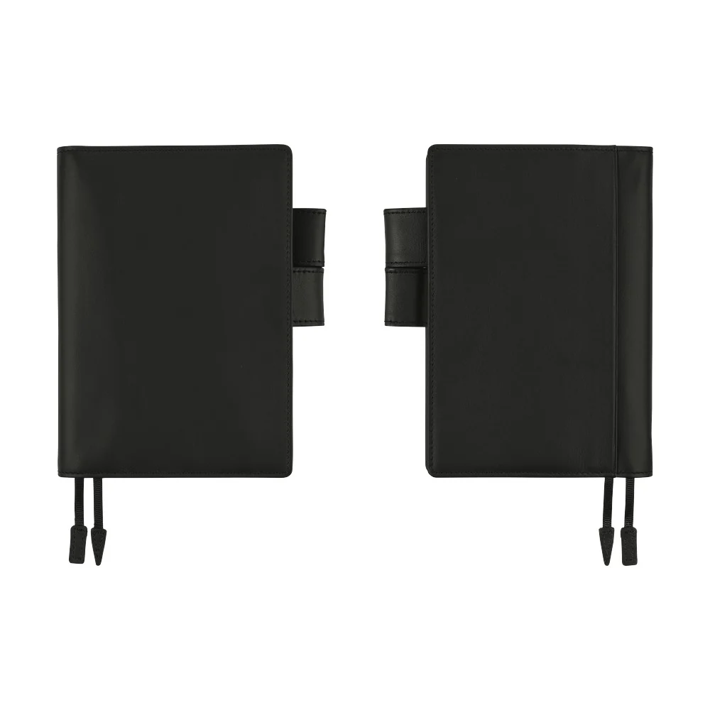 Hobonichi Techo 2026 - A6 Cover Only -  Leather: TS Basic - Black - Image 6