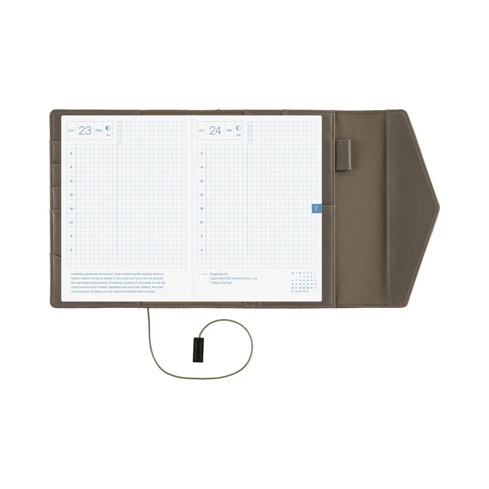 Hobonichi Techo 2026 - A6 Cover Only - Letter - Image 9