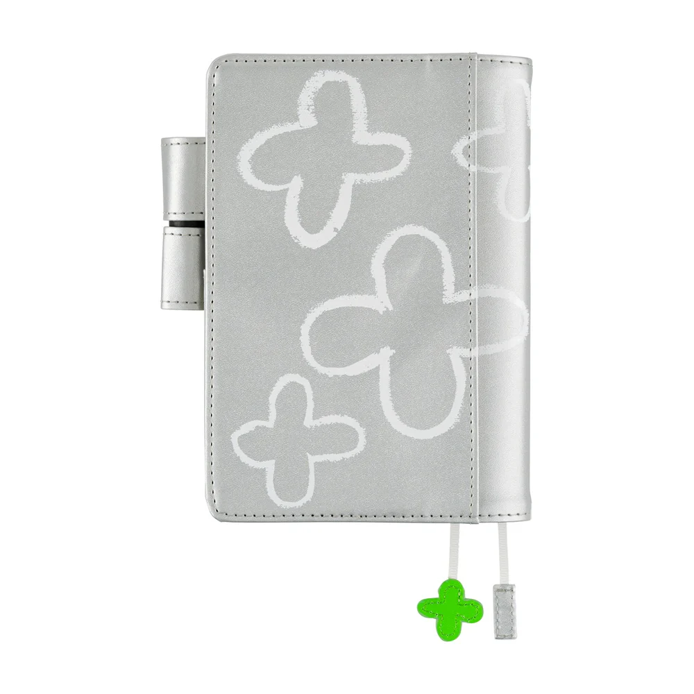 Hobonichi Techo 2026 - A6 Cover Only -Makoto Matsubayashi: Silver Flowers - Image 2