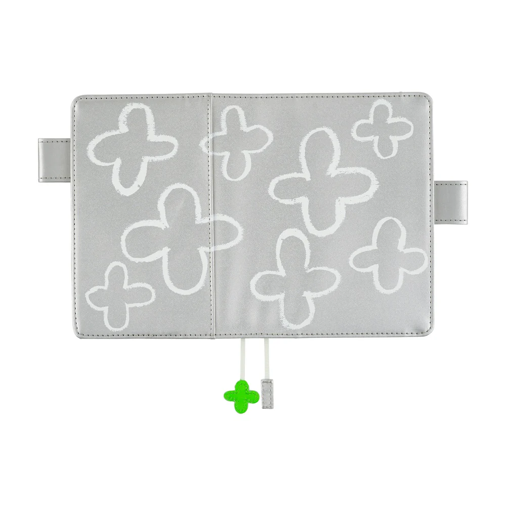 Hobonichi Techo 2026 - A6 Cover Only -Makoto Matsubayashi: Silver Flowers - Image 4