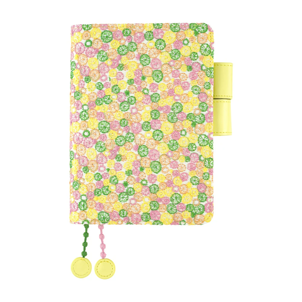 Hobonichi Techo 2026 - A6 Cover Only - mina perhonen: skyful (Yellow)
