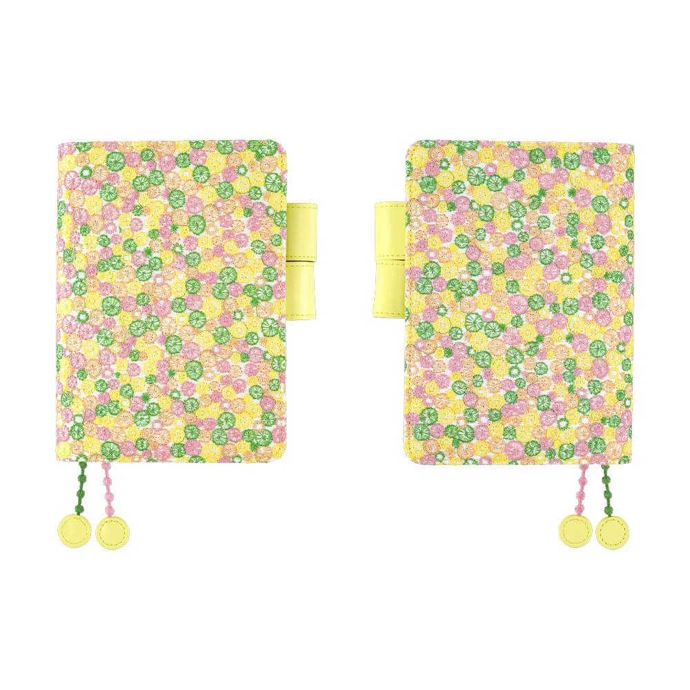 Hobonichi Techo 2026 - A6 Cover Only - mina perhonen: skyful (Yellow) - Image 8