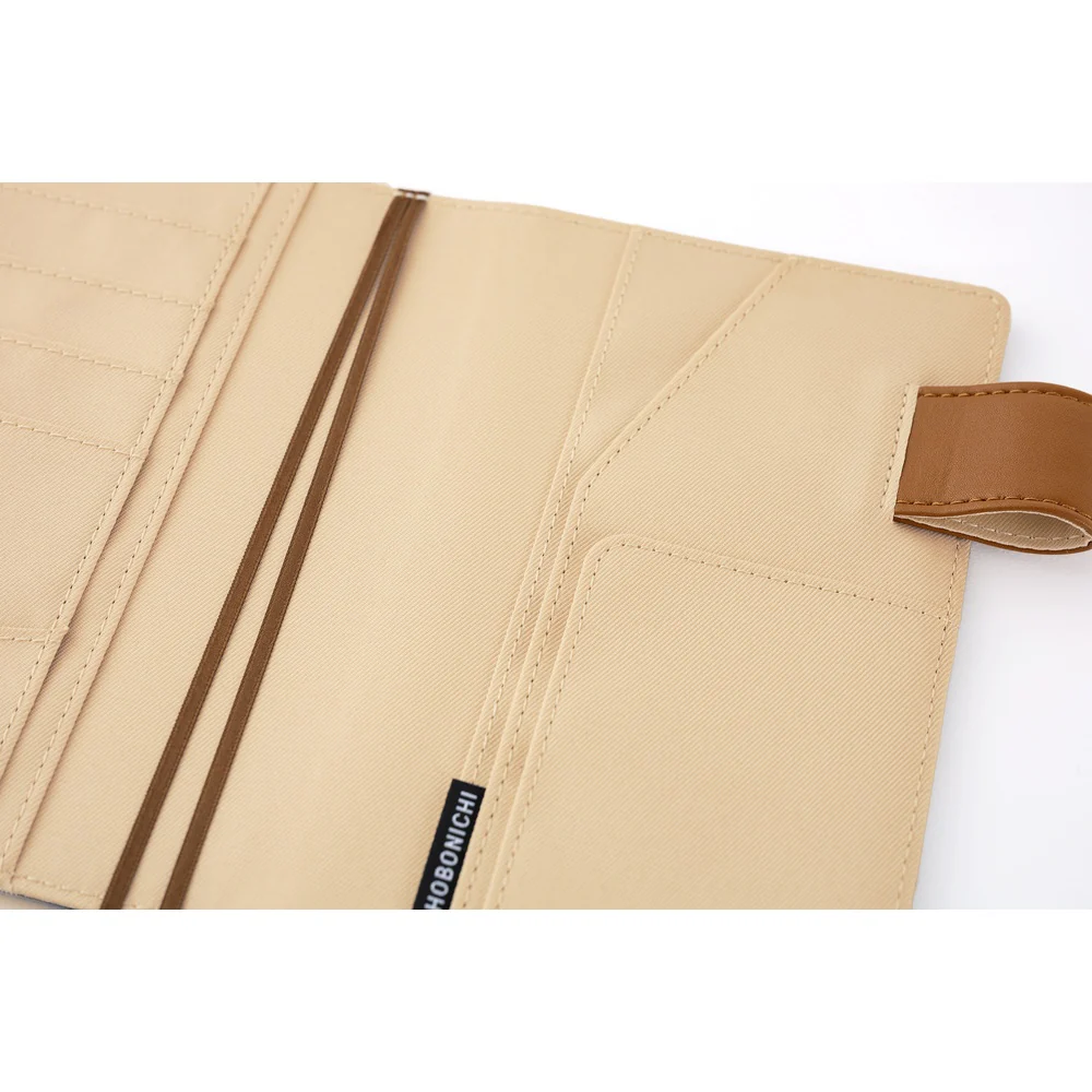 Hobonichi Techo 2026 - A6 Cover Only - Shirt Fabric: Foggy Plaid - Image 6