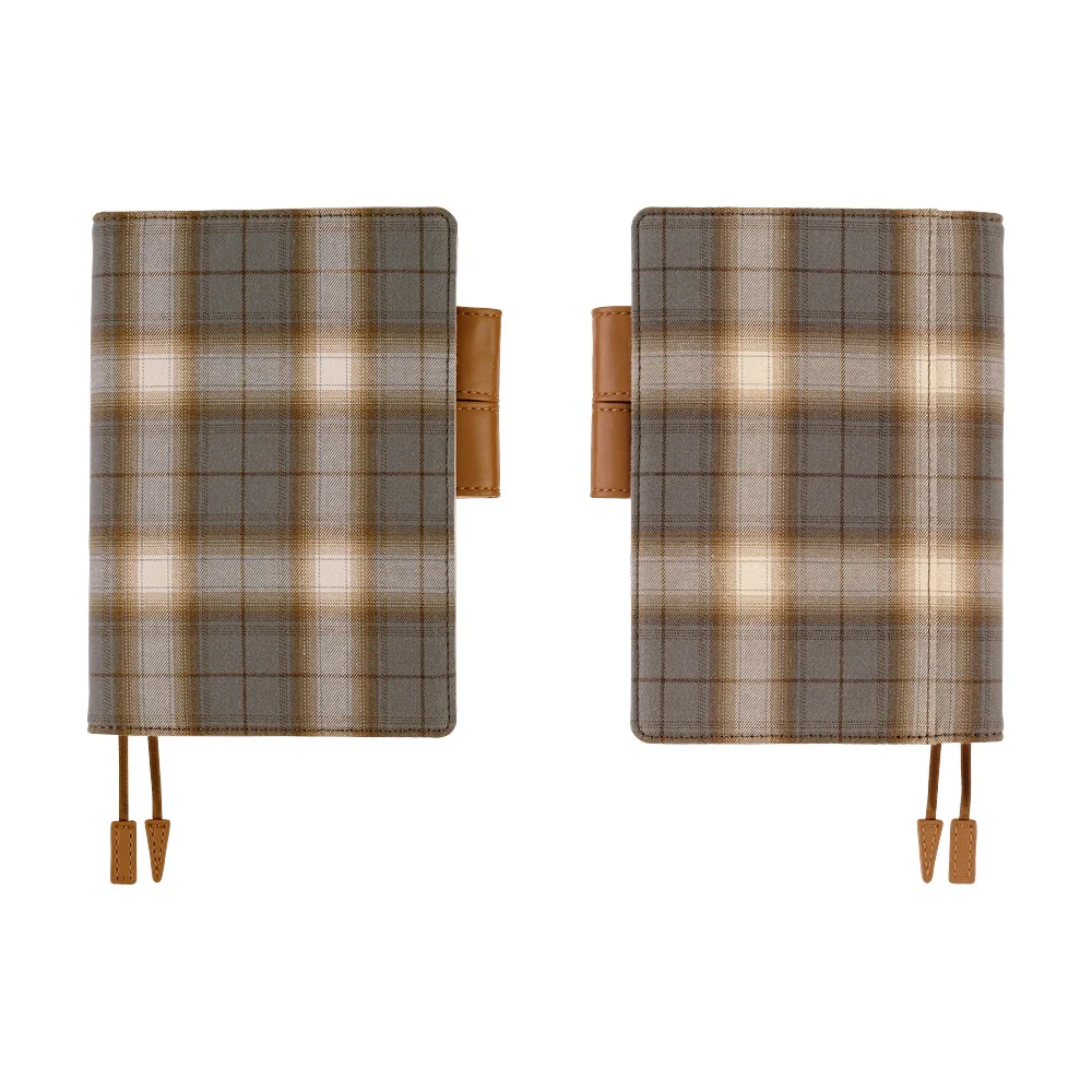 Hobonichi Techo 2026 - A6 Cover Only - Shirt Fabric: Foggy Plaid - Image 8