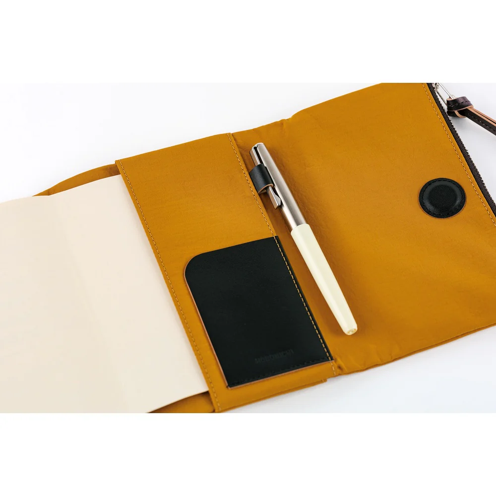 Hobonichi Techo 2026 - A6 Cover Only - Tragen: Mustard - Image 8