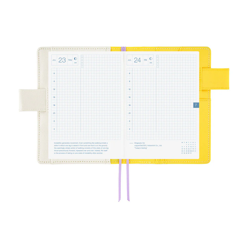 Hobonichi Techo 2026 - A6 Cover Only - Yuichi Inoue: Hana (Flower) - Image 10