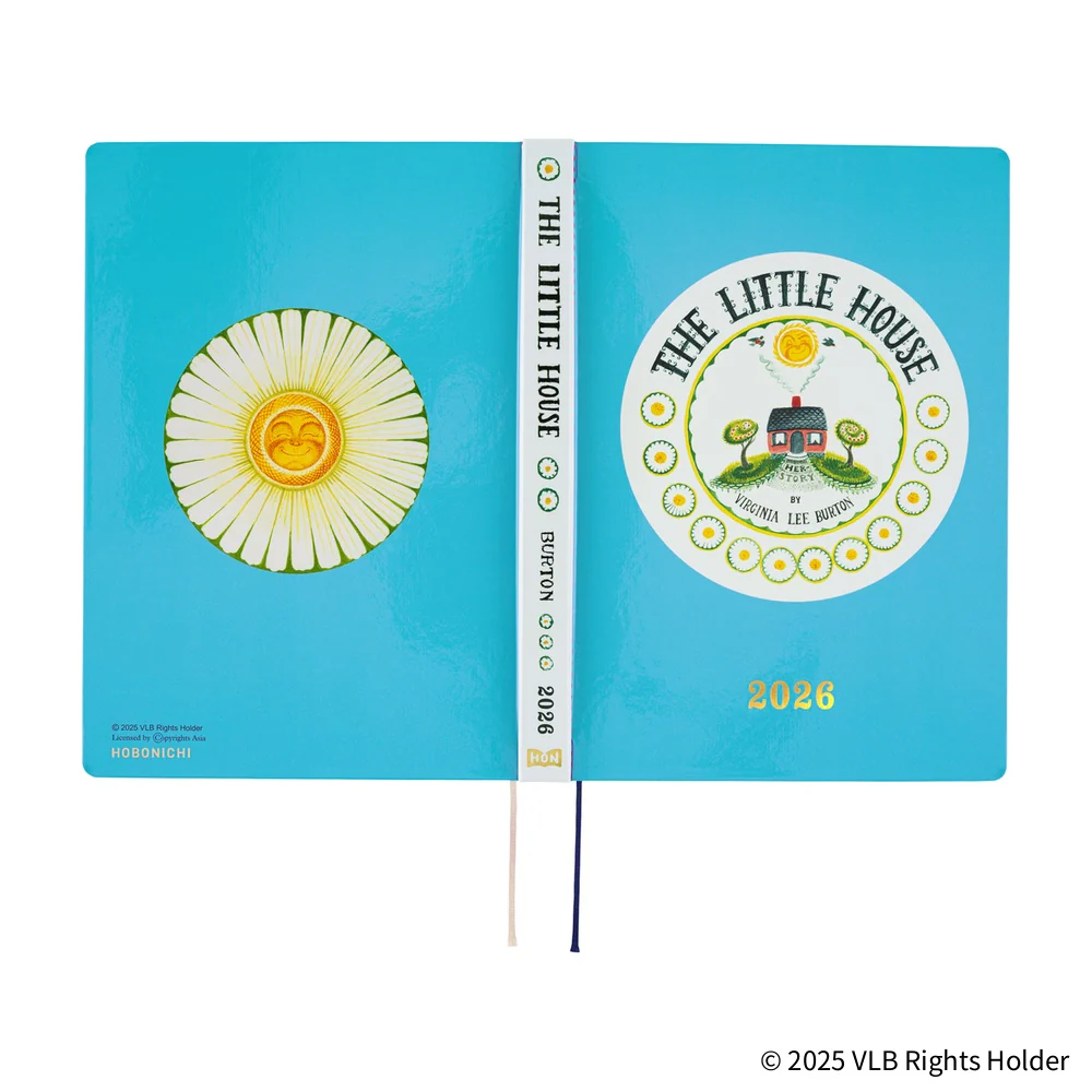 Hobonichi Techo 2026 - Cousin A5 HON Planner Book - Virginia Lee Burton: The Little House - English/January Start/Monday Start - Image 3