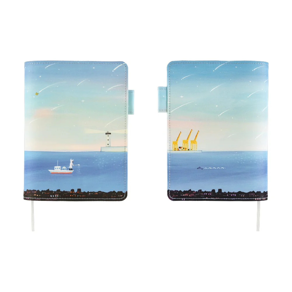 Hobonichi Techo 2026 - Large 5-Year Techo - A5 Cover Only - The Sea’s Dream at Dawn by Hiroko Kubota - Image 10