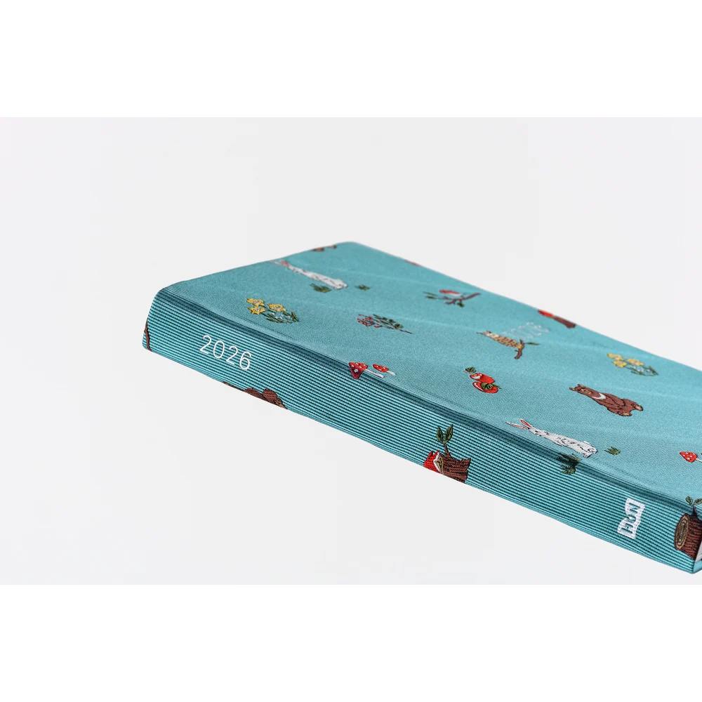 Hobonichi Techo 2026 -  Original (A6) HON Planner Book - Bow & Tie: In the Forest - English/January Start/Monday Start - Image 9