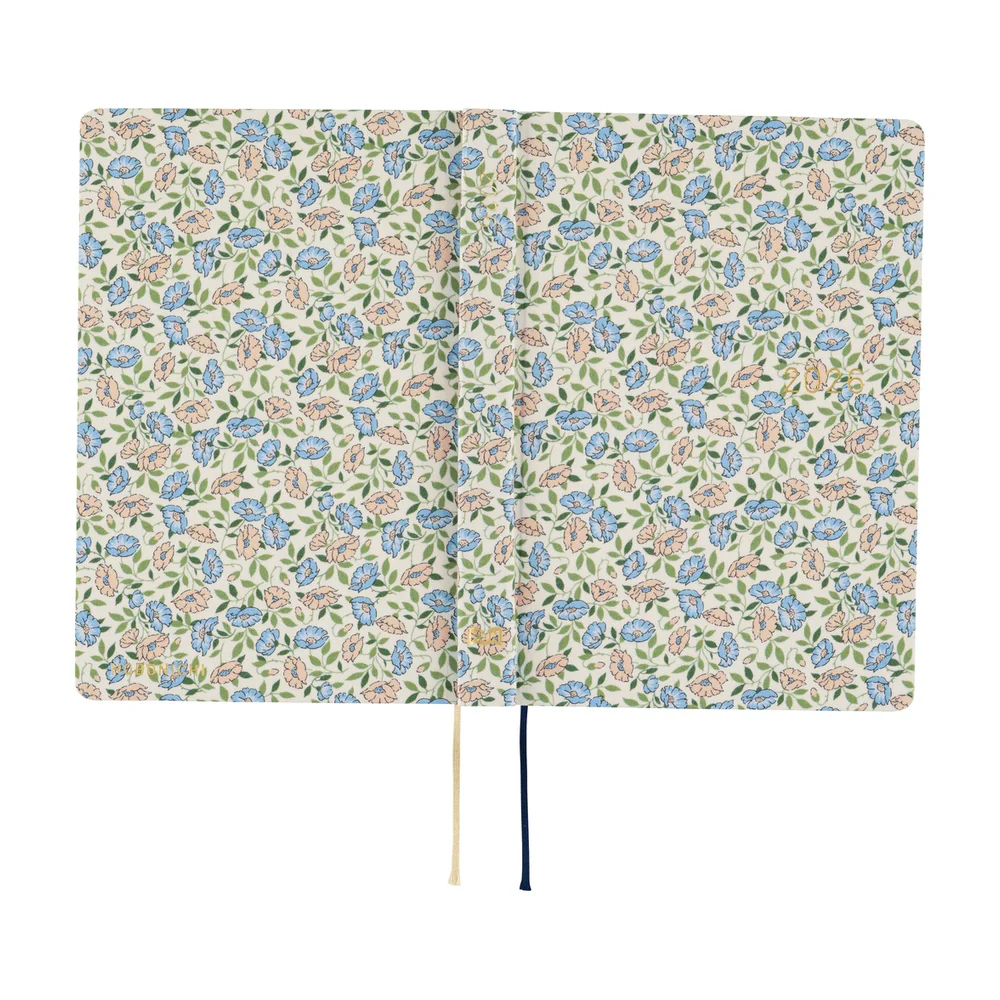 Hobonichi Techo 2026 -  Original (A6) HON Planner Book - Liberty Fabrics: Sasha Kiora - English/January Start/Monday Start - Image 3