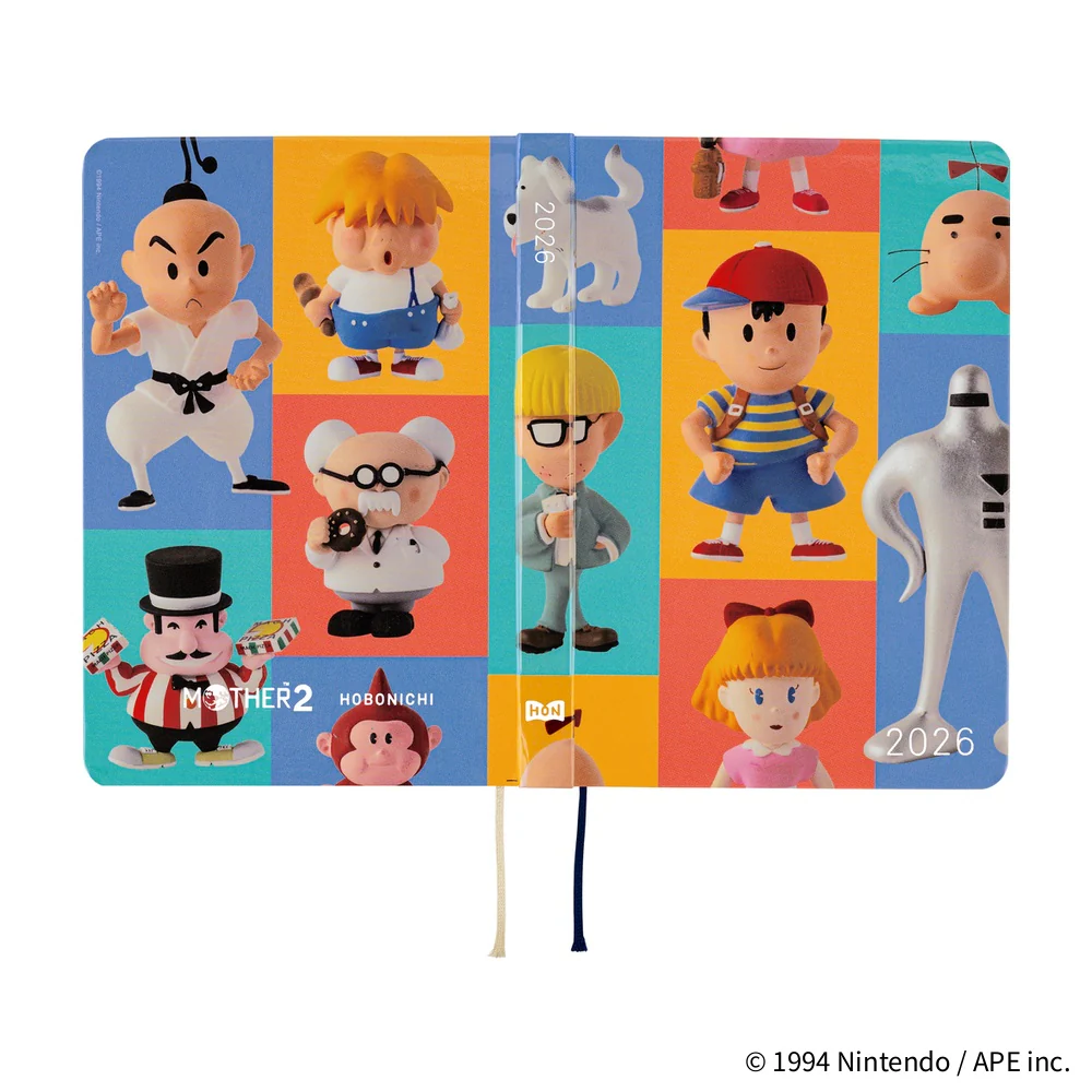 Hobonichi Techo 2026 -  Original (A6) HON Planner Book - MOTHER: Clay Figurines - English/January Start/Monday Start - Image 3