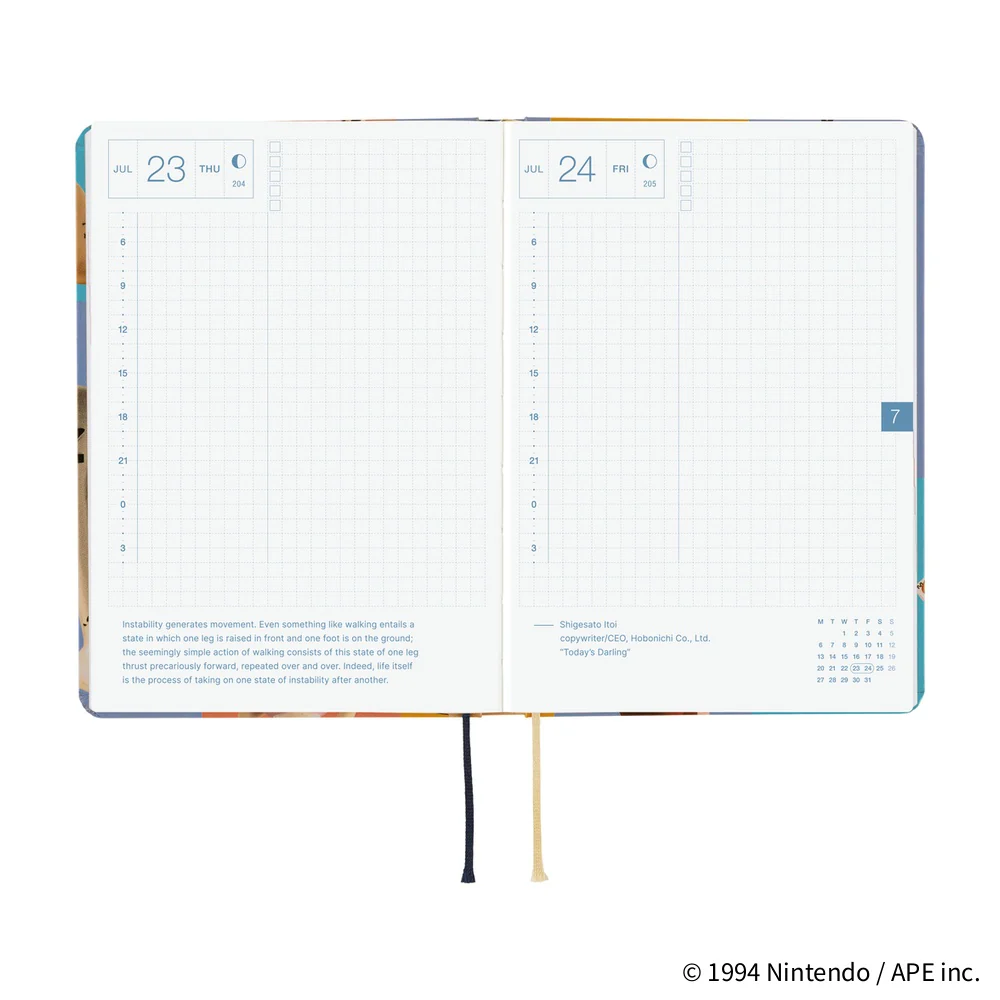 Hobonichi Techo 2026 -  Original (A6) HON Planner Book - MOTHER: Clay Figurines - English/January Start/Monday Start - Image 5