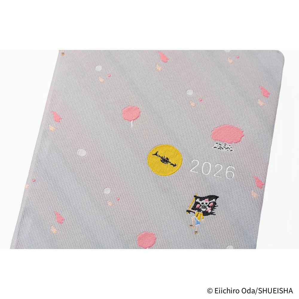Hobonichi Techo 2026 - Original (A6) HON Planner Book - ONE PIECE magazine Hiriluk’s Cherry Blossoms - Japanese/January Start/Monday Start - Image 3