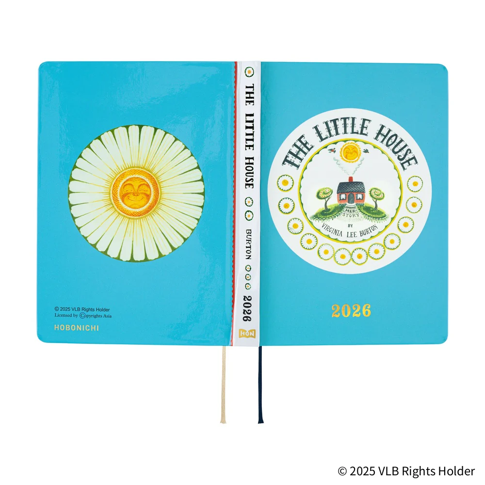 Hobonichi Techo 2026 - Original (A6) HON Planner Book - Virginia Lee Burton: The Little House - English/January Start/Monday Start - Image 3