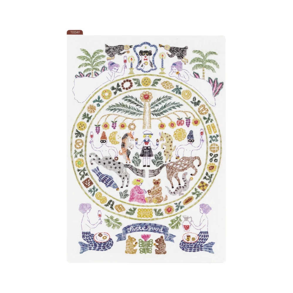 Hobonichi Techo 2026 - Pencil Board - Happy Tea Time by Iyo Okumi - (A6 Size / A5 Size / Weeks) - Image 10