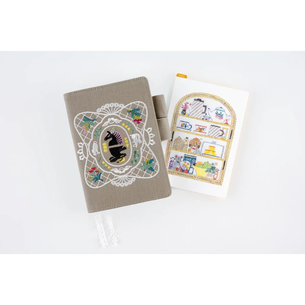 Hobonichi Techo 2026 - Pencil Board - Happy Tea Time by Iyo Okumi - (A6 Size / A5 Size / Weeks) - Image 3