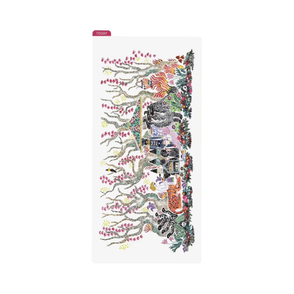 Hobonichi Techo 2026 - Pencil Board - Happy Tea Time by Iyo Okumi - (A6 Size / A5 Size / Weeks) - Image 4