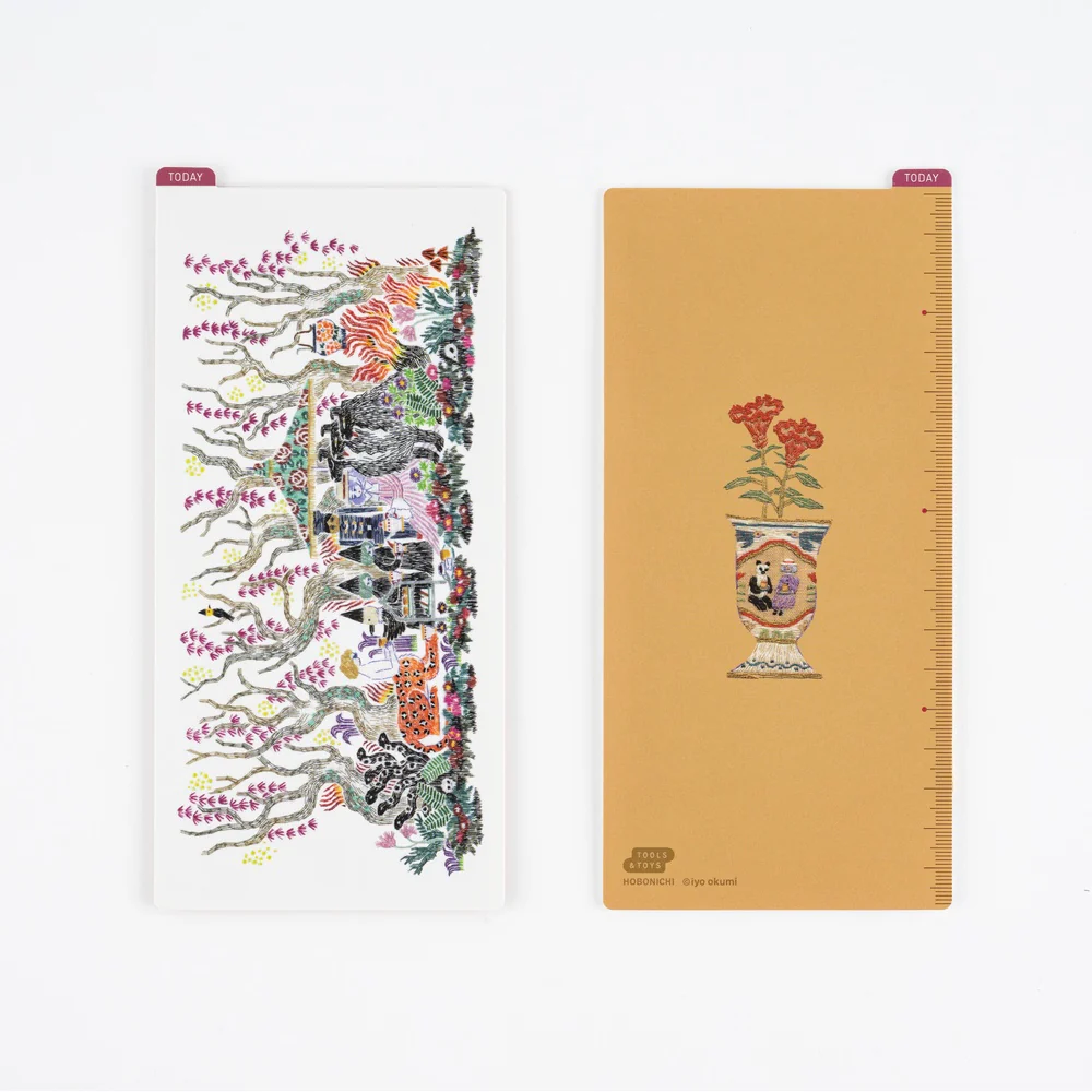 Hobonichi Techo 2026 - Pencil Board - Happy Tea Time by Iyo Okumi - (A6 Size / A5 Size / Weeks) - Image 5