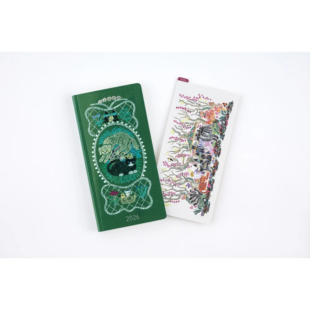 Hobonichi Techo 2026 - Pencil Board - Happy Tea Time by Iyo Okumi - (A6 Size / A5 Size / Weeks) - Image 6