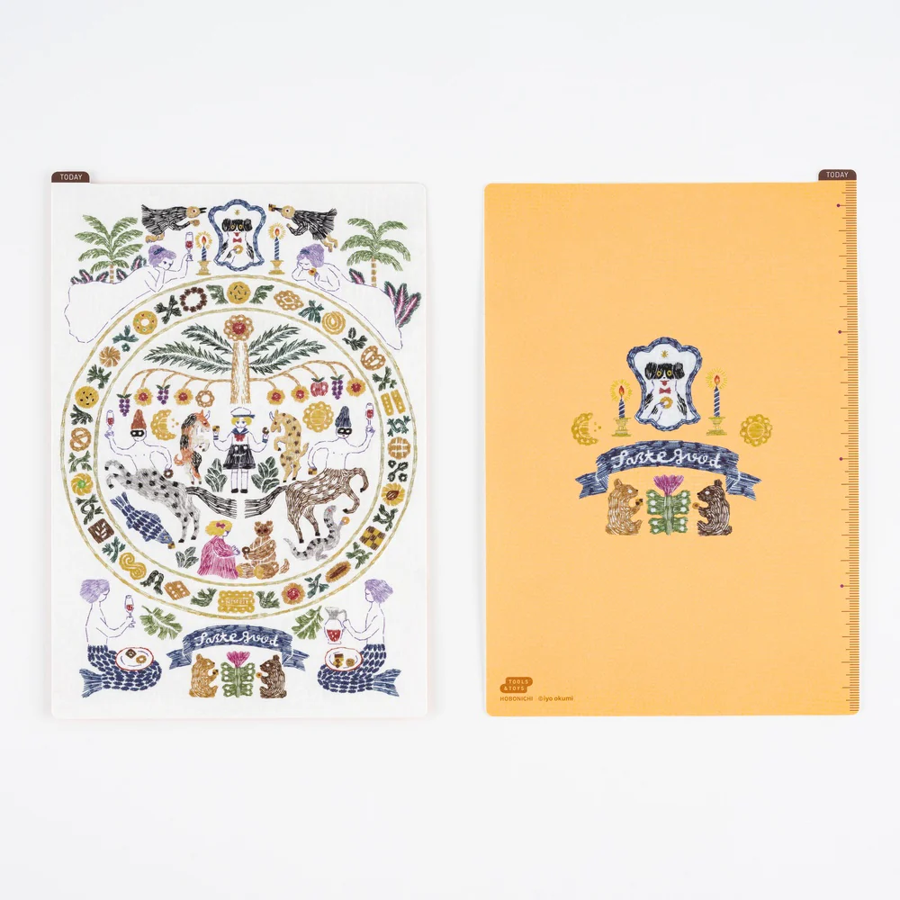 Hobonichi Techo 2026 - Pencil Board - Happy Tea Time by Iyo Okumi - (A6 Size / A5 Size / Weeks) - Image 7