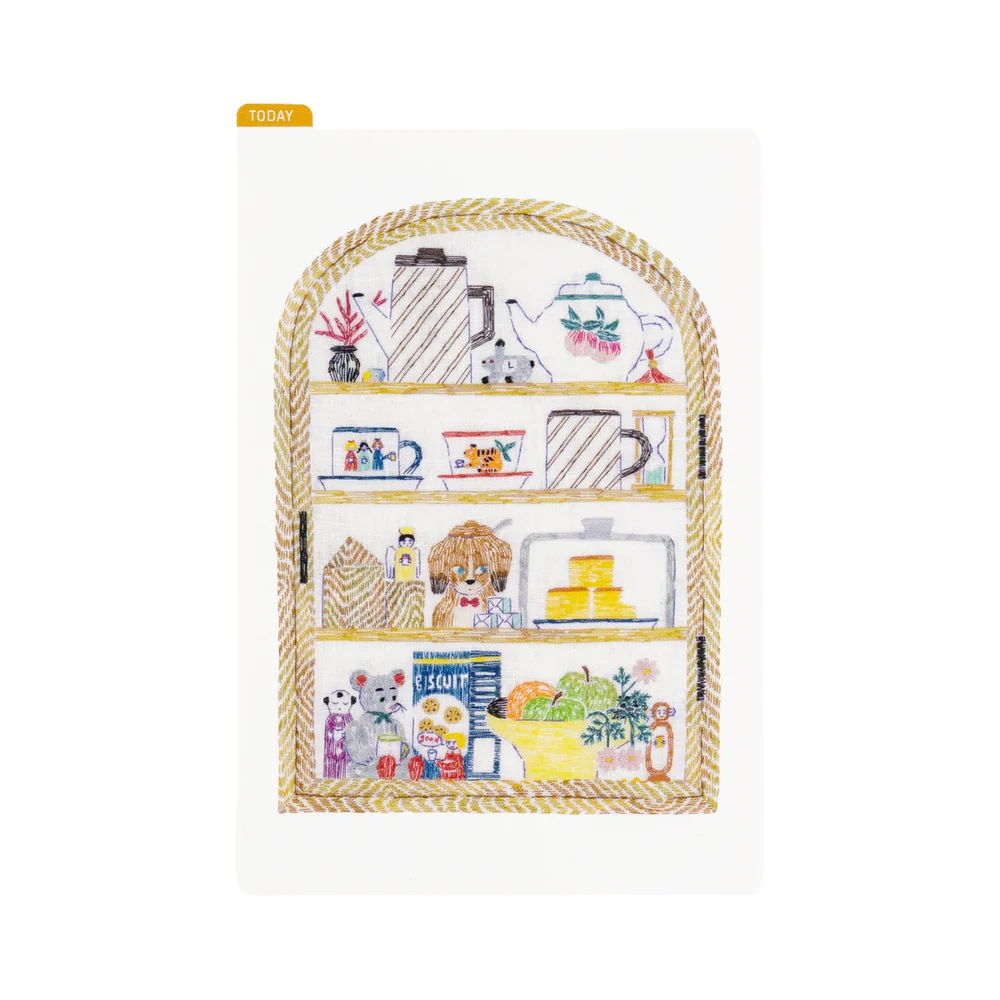 Hobonichi Techo 2026 - Pencil Board - Happy Tea Time by Iyo Okumi - (A6 Size / A5 Size / Weeks) - Image 9