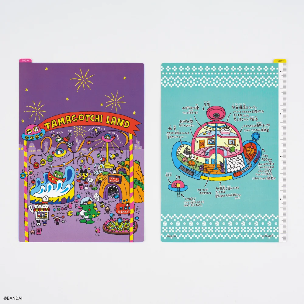Hobonichi Techo 2026 - Pencil Board - Tamagotchi - (A6 Size / A5 Size / Weeks) - Image 6
