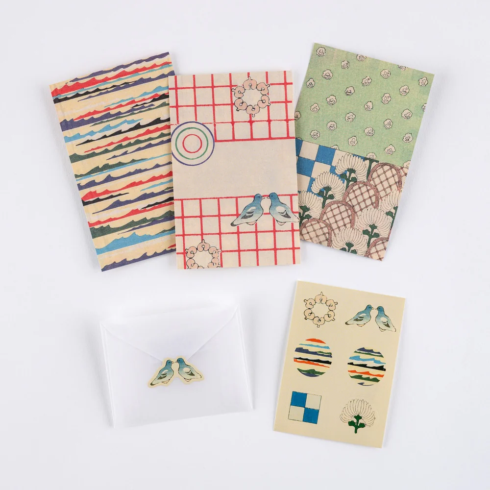Hobonichi Techo 2026 Spring Edition - Unsodo: Bijutsukai - Mini Letter Set