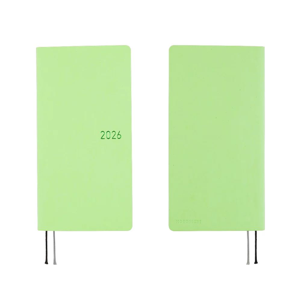 Hobonichi Techo 2026 Spring Edition - Weeks/Wallet Planner Book
 - Smooth: Melon Sorbet - Image 5