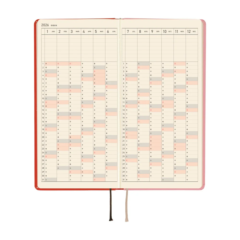 Hobonichi Techo 2026 Spring Edition - Weeks/Wallet Planner Book
 - Tolight: A Bright Year - Image 9