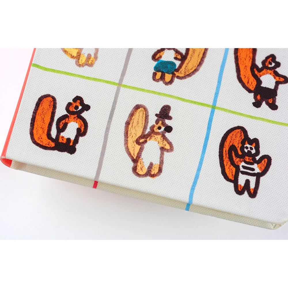 Hobonichi Techo 2026 - Weeks/Wallet Planner Book - 100%ORANGE: Squirrel’s Moving Day [English/Tall & Slim/Jan Start] - Image 9