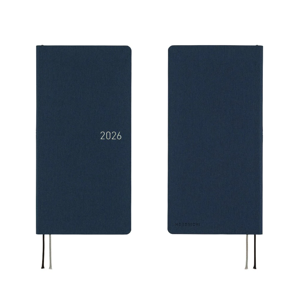 Hobonichi Techo 2026 - Weeks/Wallet Planner Book - Colors: Cosmo Blue [English/Tall & Slim/Jan Start] - Image 7