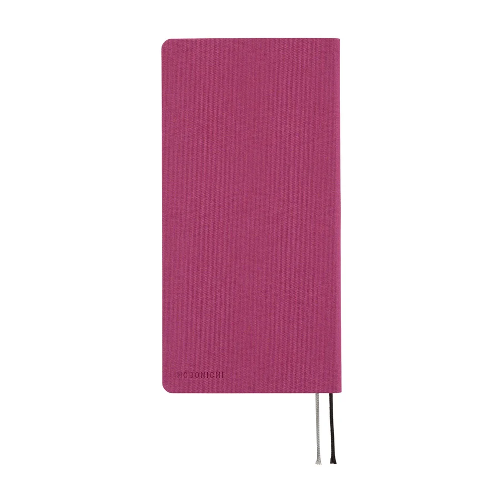 Hobonichi Techo 2026 - Weeks/Wallet Planner Book - Colors: Peony Purple [English/Tall & Slim/Jan Start] - Image 2