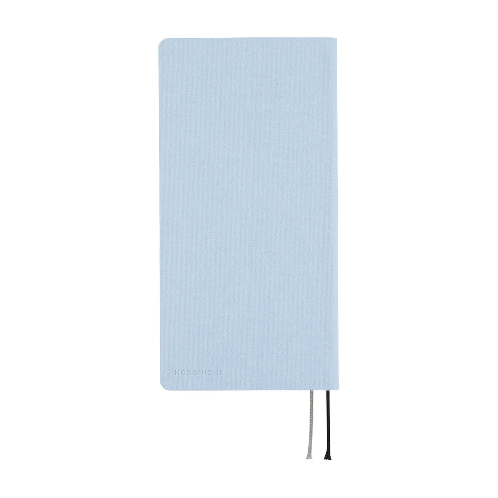 Hobonichi Techo 2026 - Weeks/Wallet Planner Book - Colors: Sky Mist  [English/Tall & Slim/Jan Start] - Image 2