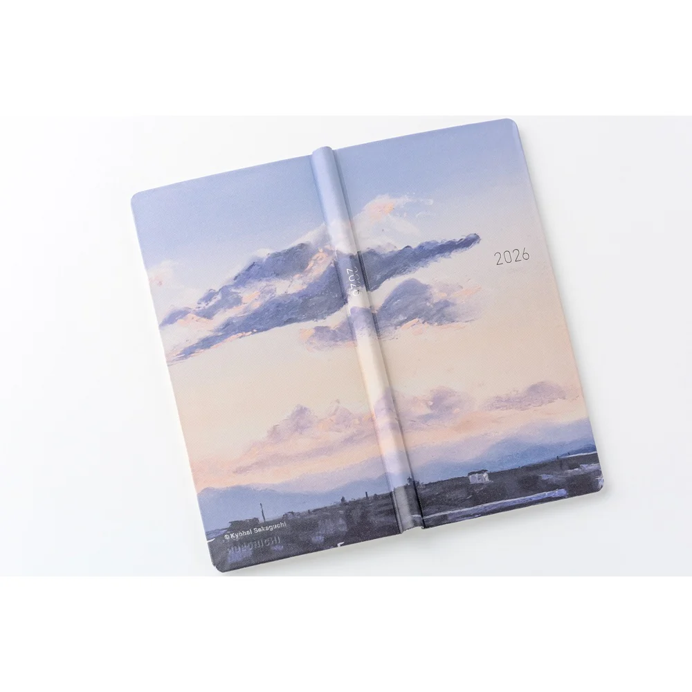 Hobonichi Techo 2026 - Weeks/Wallet Planner Book - Kyohei Sakaguchi: En Route to Kumamoto Port at Dawn  [English/Tall & Slim/Jan Start] - Image 8