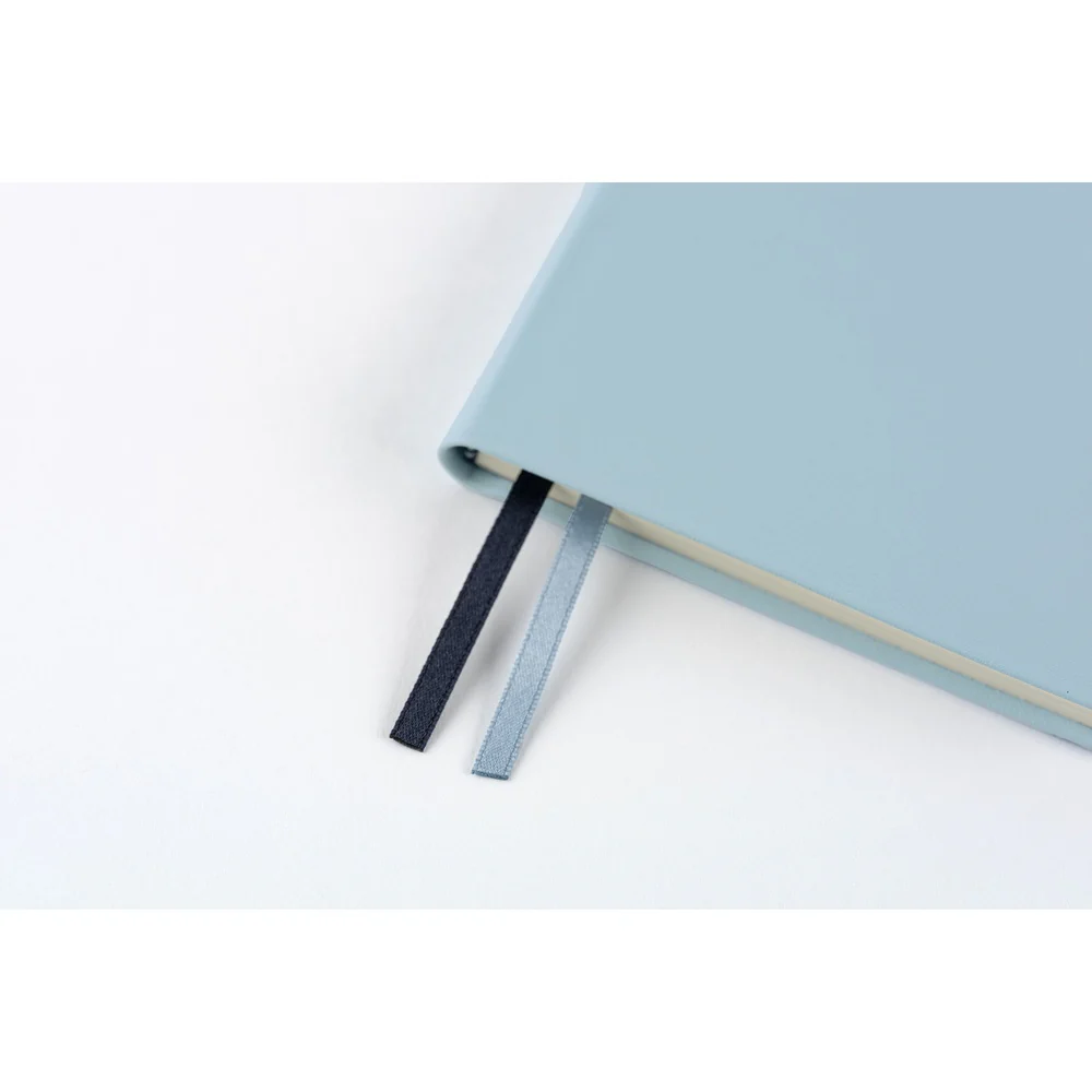 Hobonichi Techo 2026 - Weeks/Wallet Planner Book - Leather: Leather: Snow Blue [English/Tall & Slim/Jan Start] (Copy) - Image 7