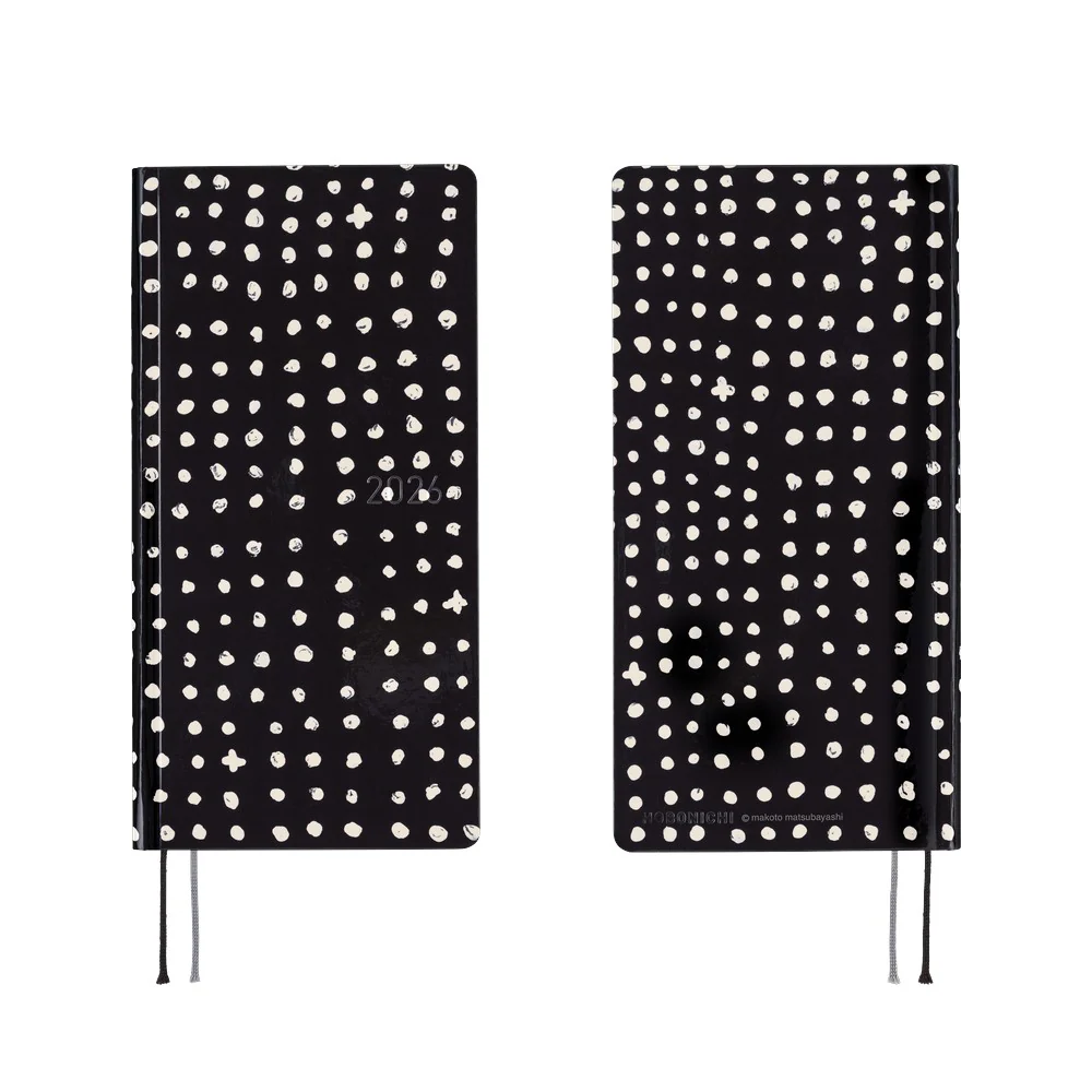 Hobonichi Techo 2026 - Weeks/Wallet Planner Book - Makoto Matsubayashi: Dot [English/Tall & Slim/Jan Start] - Image 10